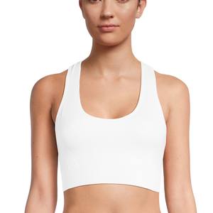 Sujetador de yoga para mujer con logotipo personalizado rápido Top corto sin costuras de alto impacto Ropa de fitness y yoga Tops cortos Racer Back Gym Sujetadores deportivos - Product Image 2