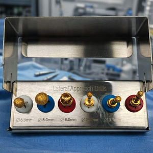 Kit de 6 Piezas de Instrumentos Dentales de Acero Inoxidable para Elevación de Senos Paranasales, Herramientas Quirúrgicas Profesionales Intensas para Implantes Óseos - Product Image 1