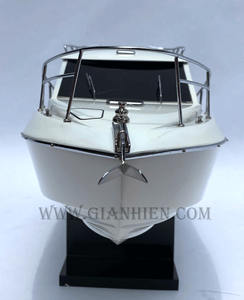 Gia Nhien Fabricant Approuvé Conception Personnalisée quantité minimale de commande Basse TOYOTA PONAM 28V-BLANCHE PERLE PEINTE-BATEAU DE VITESSE EN BOIS - Product Image 4