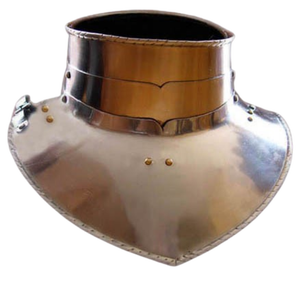 Fournisseur en gros de gorget d'armure en acier inoxydable de Hassan International India Gorget d'armure médiévale - Product Image 4