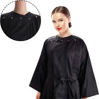 SUNSTAR IMPEX Bata de Salón para Clientes, Capa Protectora para el Cabello, Estilo Kimono, Personalizable, Portátil, Resistente al Agua, Poliéster