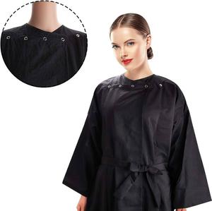 Batas de Salón para Clientes, Capas para Salón de Belleza, Estilo Kimono, Personalizables, de Poliéster, Cómodas y Resistentes al Agua - Product Image 4