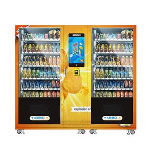 ตู้จำหน่ายขนมและเครื่องดื่มไร้เงินสดความจุสูงสำหรับอาหารและเครื่องดื่มและสินค้าขายปลีก - Product Image 3