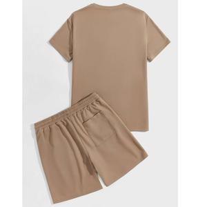 Nouveauté : Ensemble T-shirt et pantalon imprimé simple pour garçons, ensemble haut et bas pour garçon au meilleur prix d'un fournisseur du Bangladesh - Product Image 3