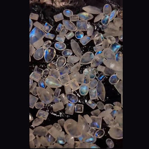 Alto 282 Uds piedra lunar arcoíris Natural 362cts Lote 7x5mm 8x6mm 9x7mm 10x8mm Oval Marquesa rectángulo pera faceta blanco Iroc ventas - Product Image 3