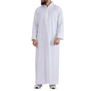 Thobes Prêt-à-Porter à la Mode pour Hommes Vente en Gros Style Pakistanais Saoudien Jubba Thawb Robe de Prière Longue pour Hommes Adultes Musulmans - Product Image 1