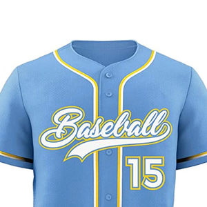 Maillot de Baseball Respirant Personnalisé Logo Personnalisé Nom/Numéro de l'Équipe pour Adultes Toutes les Tailles Disponibles Ensemble de Vêtements de Sport à Séchage Rapide Stock - Product Image 3