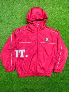 Ensemble de survêtement coupe-vent unisexe personnalisé en gros, hiver, uni, léger, respirant, polyester/nylon, capuche, taille élastique - Product Image 3