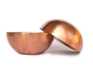 Most Designs Pedicure and Manicure Bowl Solid Copper Two Piece Cleanliness & Sensitize Attractive design Hot Selling