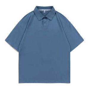 Polo de negocios de uniforme de trabajo de alta calidad, camisas polo de golf lisas de 100% algodón con bordado personalizado para hombre - Product Image 4