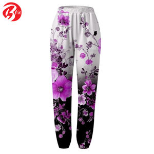 Latest Style <b>Women</b> Wear Jogging <b>Trousers</b> Pants Customized Superb Quality <b>Women</b> Wear Printed <b>Trousers</b> - Product Image 4