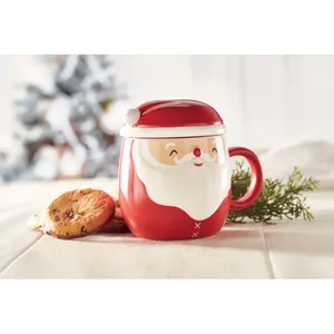 Tazza Natalizia in Ceramica con Babbo Natale da 370ml in Promozione - Product Image 2