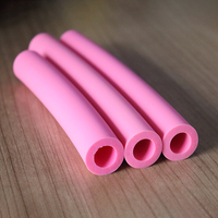 Lampe de table moderne en silicone rose souple, décoration de luxe pour salon, chambre à coucher et chevet