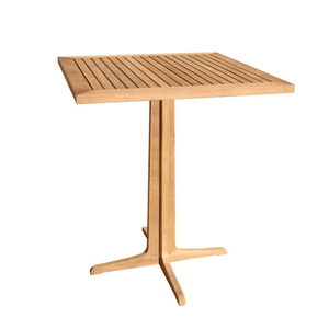 Mobilier de jardin extérieur, table latérale en teck, Table de bar carrée, table en bois de teck, mobilier d'extérieur de haute qualité - Product Image 1