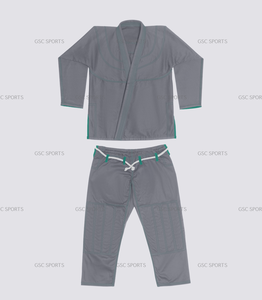 Kimonos BJJ personnalisés de haute qualité pour femmes, ensemble de vêtements de sport d'arts martiaux, conception de logo privé OEM, vente en gros, 100% coton pour adultes - Product Image 4