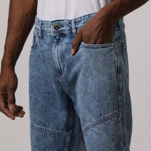 Buen fabricante Hombres Denim Short totalmente personalizado Venta caliente Top trending antiarrugas Hombres Denim Short con alta calidad - Product Image 6