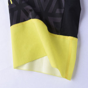 Trajes de triatlón sin mangas negros de nuevo diseño, ropa de Triatlón de bicicleta ligera, traje de tres personalizado - Product Image 4