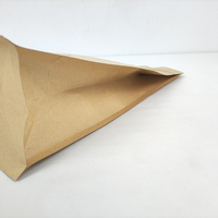 Sac à pain en papier kraft classique imprimé sur mesure avec impression numérique, emballage alimentaire de qualité, pochette OEM ODM en gros