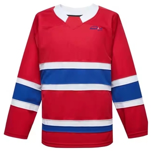 Jersey personalizado de práctica de hockey sobre hielo, venta al por mayor, patrón de logotipo personalizado, camiseta de hockey sobre hielo, ropa personalizada de hockey sobre hielo - Product Image 2