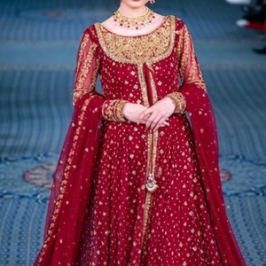 NEWLY--STYLISH & ชุดเดรส ANARKALI & PANT สวยงาม,ลูกปัดแก้วคริสตัลประดับประดาสวยงามน่าสวมใส่สำหรับงานเลี้ยง @ 2022 - Product Image 1