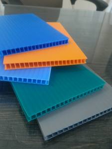 Panneau ondulé en polypropylène rainuré traité anti-UV ABS, plastique ABS pour l'impression, l'emballage, la découpe de panneaux PP - Product Image 4