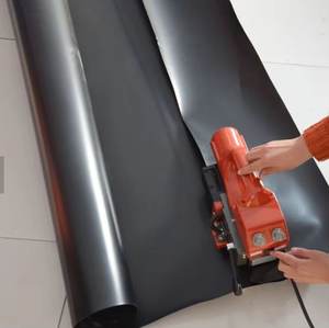 LUDE Personalizado Industrial Composite Geomembrana Fish Tank Forro <span class=keywords><strong>HDPE</strong></span> Fazendas para Tilapia Aquaculture Pond Dam Liner para aterro - Product Image 6