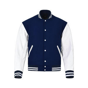 2026 Hot Trending College Chaqueta de béisbol para hombres Premium Lana y cuero Letterman Coat para hombres y mujeres - Product Image 3