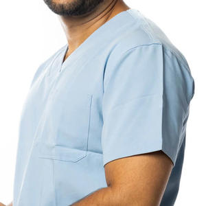 Top profesional para hombre con bordado de impresión personalizado y opciones de logotipo Uniforme médico cómodo para uso diario - Product Image 3