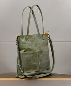 Graceful Era Genuine Leather Tote for Office, Travel, and Everyday Essentials - Product Image 6
