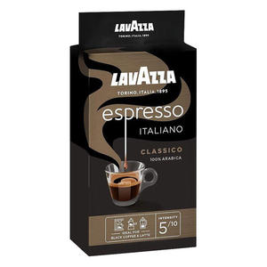 Café Molido Lavazza Espresso Listo para Enviar, 250 g, Aroma Intenso, Café Italiano Tostado en Polvo, Paquete de Café Espresso Clásico a Granel - Product Image 2