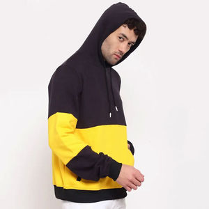 Sudaderas con Capucha Personalizadas Extra Grandes, Forradas de Felpa, Básicas de Invierno, 100% Algodón, Bordadas, Dos Tonos, Unisex, Tallas Grandes para Hombre - Product Image 4