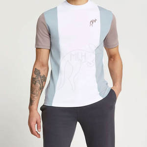 Venta al por mayor OEM camisetas logotipo personalizado de talla grande Golf camisetas de algodón de manga corta Camisetas de los hombres - Product Image 1