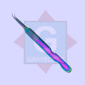 Pince à épiler professionnelle pour extension de cils en acier inoxydable de qualité supérieure avec logo personnalisé - Product Image 2