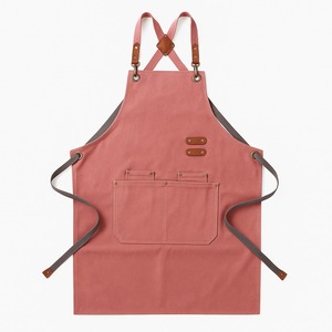 High Quality Bib Sleeveless <b>Work</b> <b>Apron</b> 100% Canvas Custom Logo Cotton Customized Color Waterproof 1-4 Pockets Customized Packing - Product Image 3