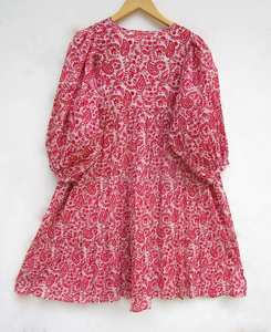 Élégant à la recherche de femmes col rond décontracté robe de plage en gros Boho plage Hippie robe ample vêtements d'été Maxi robe pour les femmes ensemble - Product Image 2