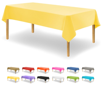 Nappe personnalisée en tissu non tissé enduit de PVC, écologique, imperméable et ignifuge, pour les fêtes d'anniversaire