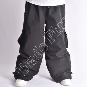 Venta al por mayor 2025 OEM impermeable a prueba de viento transpirable de talla grande pantalones de esquí de las mujeres al aire libre pantalones de esquí 100% poliéster pantalones de nieve - Product Image 1