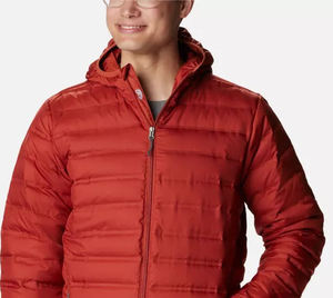 Chaqueta acolchada de primavera con diseño acolchado impermeable y cálido con capucha a prueba de viento y soporte largo de invierno para hombre con logotipo personalizado - Product Image 5