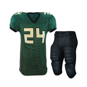 Uniformes de football américain sur mesure avec sublimation personnalisée nouveau style d'uniformes de football en coton en stock - Product Image 4
