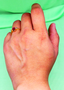 925 <b>Sterling</b> <b>Silver</b> <b>Adjustable</b> <b>Ring</b> for Ladies Fashionable Vintage Style with Gold Plating Featuring Tourmaline Gemstones - Product Image 6