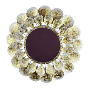 Espejo de Pared de Metal de Primera Calidad Chapado en Oro, Diseño Exclusivo, Hecho a Mano, Espejo Decorativo de Pared Más Vendido para Uso Doméstico - Product Image 4