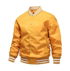 Chaquetas Bomber Nuevas al por Mayor 2026, Chaquetas de Vuelo Impermeables de Poliéster de Alta Calidad Personalizadas, Ropa Exterior de Moda para Hombre, Suministro de Fábrica - Product Image 4