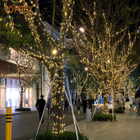 Toprex Pvc IP65 haute qualité Led guirlande lumineuse fil en caoutchouc lumières de noël tuyau pour la décoration de vacances extérieur étanche