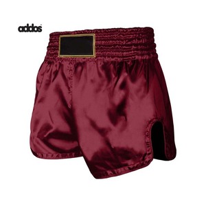Vente en gros de shorts thaïlandais en satin de haute qualité personnalisés MMA Muai vêtements de boxe en coton de haute qualité pour hommes et femmes avec service OEM - Product Image 5