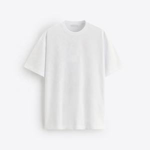 Camisetas de gran tamaño para hombre de alta calidad, camiseta informal de gran tamaño para hombre, camisetas con estampado de logotipo personalizado, impresión Digital blanca y serigrafía - Product Image 5