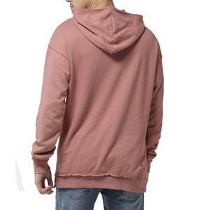 Sudadera con Capucha Extra Grande para Hombre, Estilo Urbano, Lavado Ácido Desgastado, Logotipo Personalizado, Venta al Por Mayor - Product Image 5