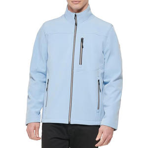 Veste Softshell de randonnée en plein air pour hommes Veste Softshell à capuche pour hommes Imperméable Légère Coupe-vent - Product Image 5