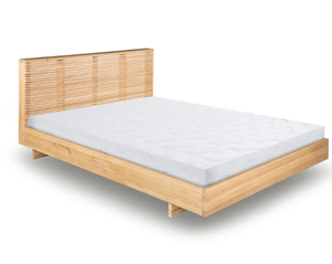 American Luxury Style Solid Wood 1.8mx2m <b>Bed</b> Frame with Special Design and Storage for Modern Bedroom Sets - Product Image 4