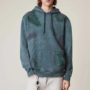 Sweat-shirts à capuche en polaire personnalisés durables pour hommes Coupe ample Respirant et écologique Vêtements de rue d'hiver Style décontracté Service OEM - Product Image 1