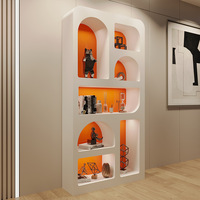 Étagère de présentation de sacs à main pour femmes, présentoir mural pour sacs à main, étagères pour l'affichage de sacs à main en magasin